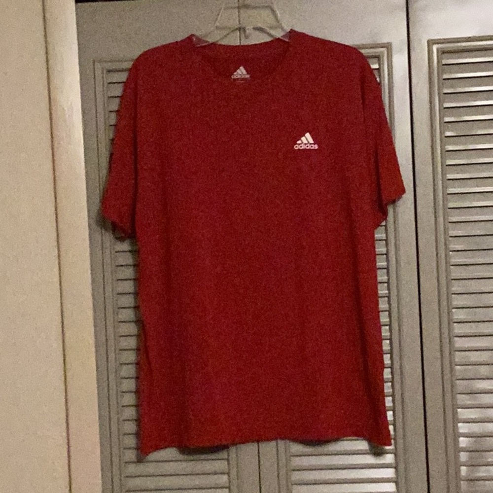 NWOT- Adidas Men's Classic Red Tee